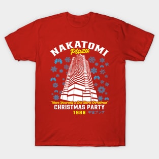 Christmas Nakatomi Building Die Hard T-Shirt